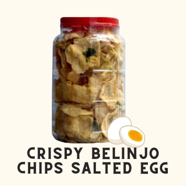 Crispy Belinjo Chips Salted Egg