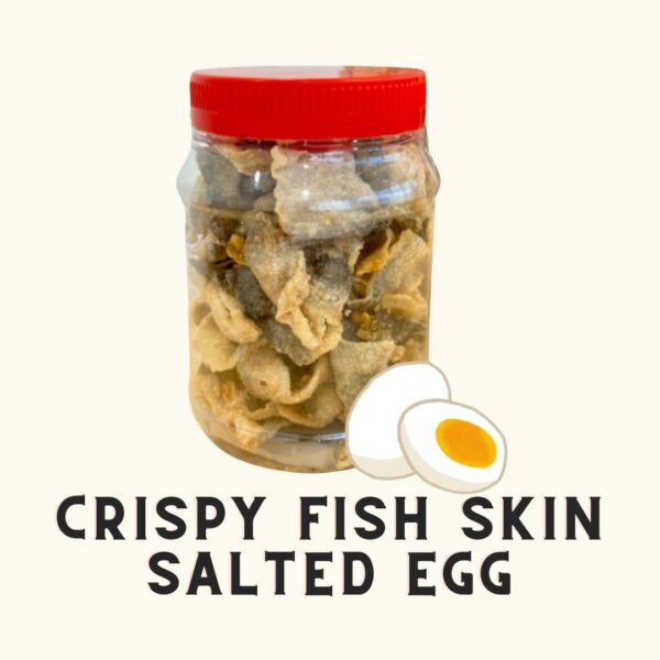 Crispy Fish Skin Salted Egg