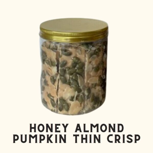 Honey Almond Pumpkin Thin Crisp