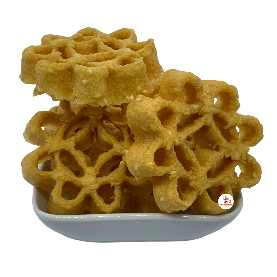 Honeycomb Cookies (White Sesame) 蜜蜂窝白芝麻