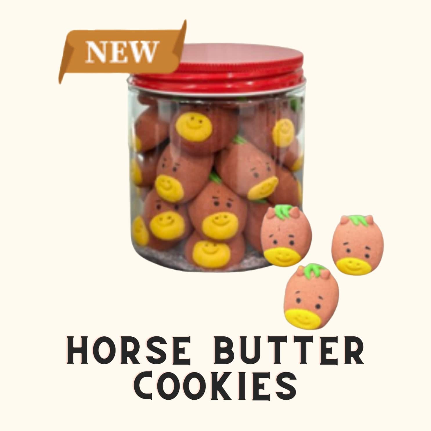 Horse Butter Cookies