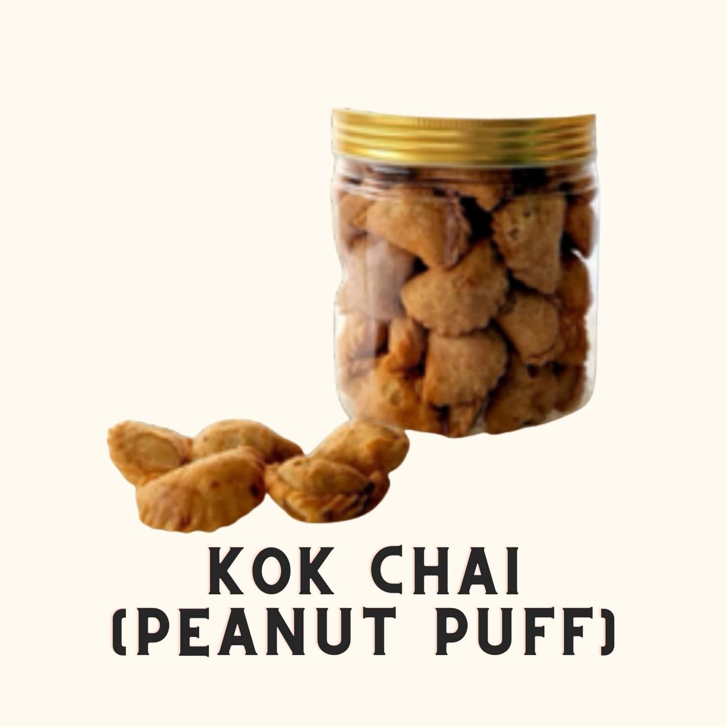 Kok Chai (Peanut Puff)