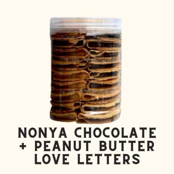 Nonya Chocolate + Peanut Butter Love Letters