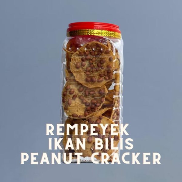 Rempeyek Ikan Bilis Peanut Cracker Chinese new year goodies snacks cookies