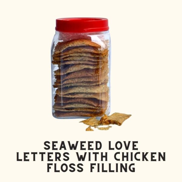 Seaweed Love Letters with Chicken Floss Filling