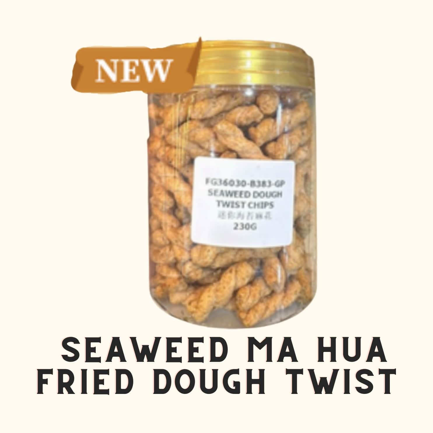 Seaweed Ma Hua Fried Dough Twist