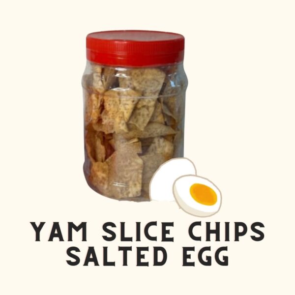 Yam Slice Chips Salted Egg