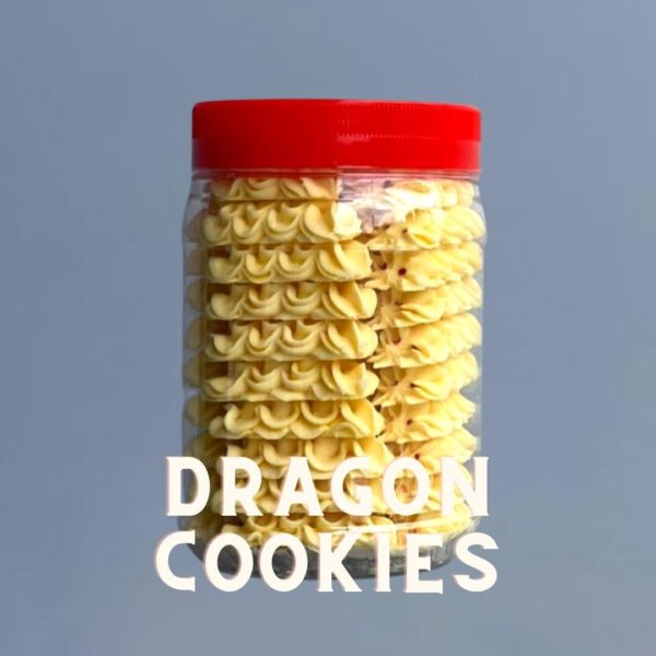 Dragon Cookies Chinese new year cookies snacks goodies