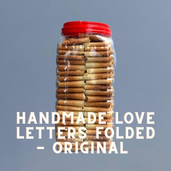 Handmade Love Letters Folded - Original Chinese new year goodies snacks cookies