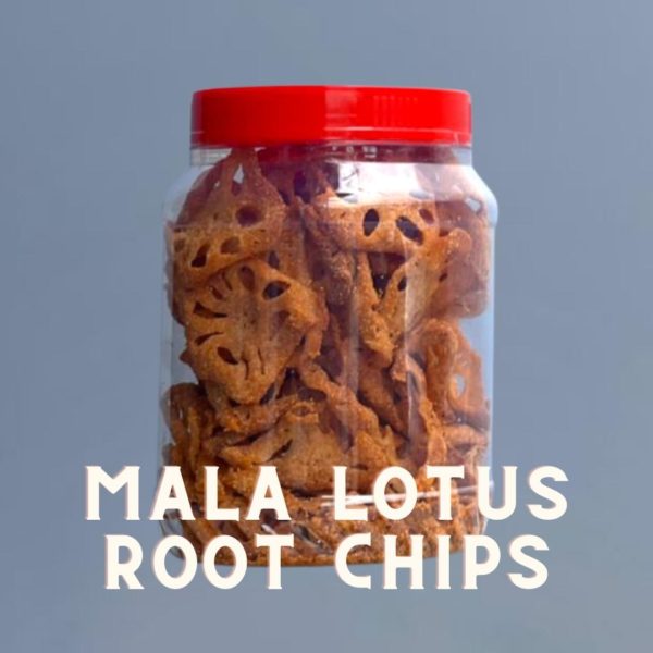 Mala Lotus Root Chips chinese new year snacks goodies cookies