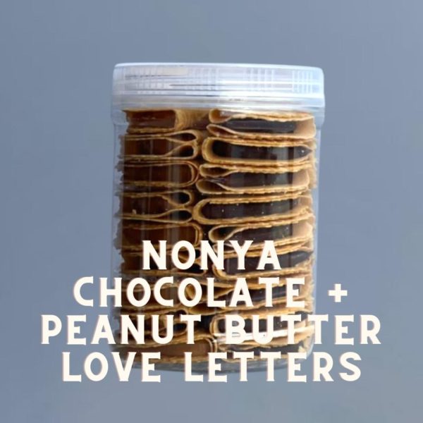 Nonya Chocolate + Peanut Butter Love Letters chinese new year goodies cookies snacks