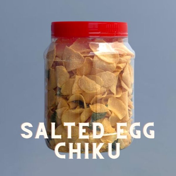 Salted Egg Chiku chinese new year snacks goodies cookies