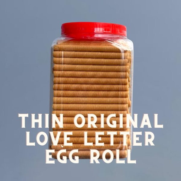 Thin Original Love Letter egg Roll chinese new year goodies snacks cookies