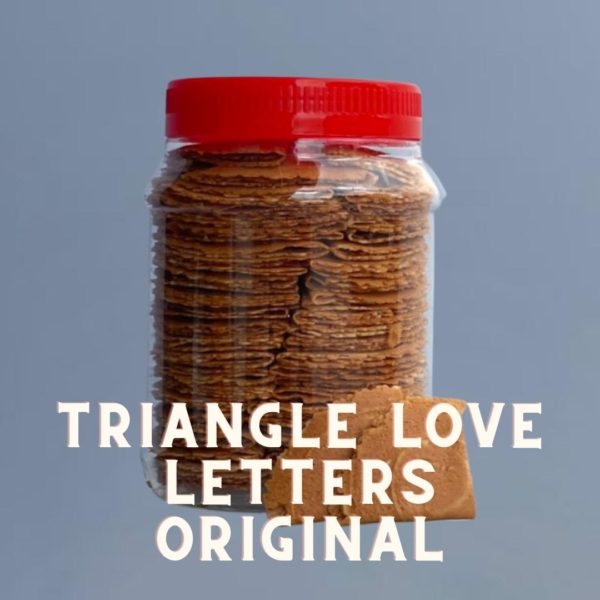 Triangle Love Letter Egg Roll Original chinese new year goodies cookies snacks