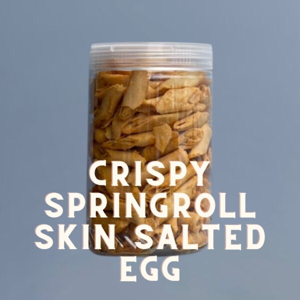 Crispy Springroll Skin Salted Egg