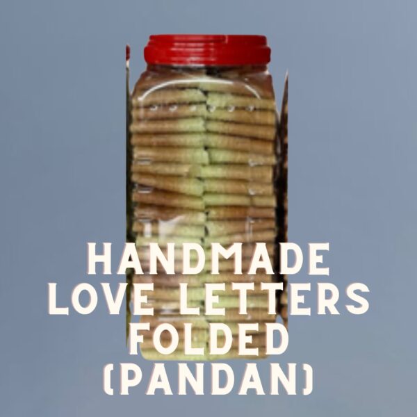 Handmade Love Letters Folded (Pandan)